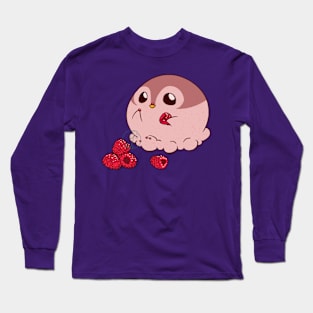 Penguinscoops - Raspberry Long Sleeve T-Shirt